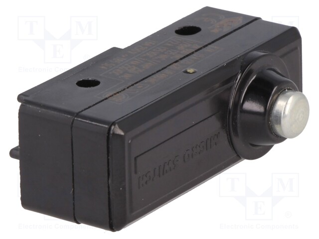 Microswitch SNAP ACTION; precise operation,with pin; SPDT; IP40