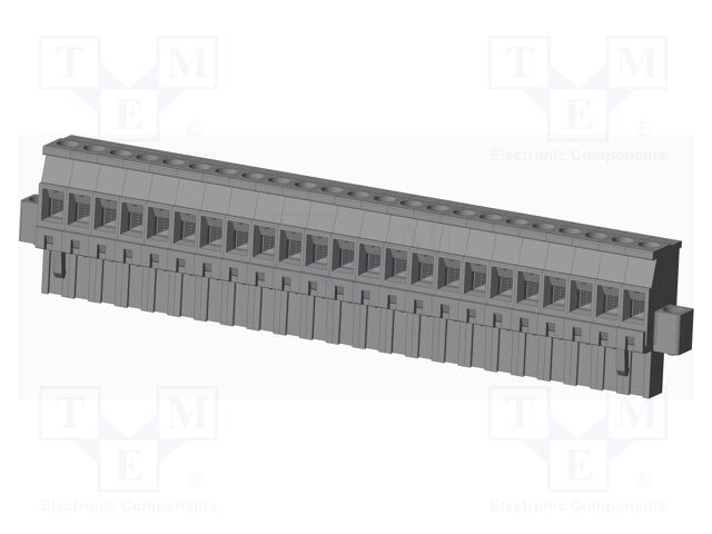Connector: pluggable terminal block; plug; female; angled 90°