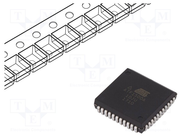 IC: CPLD; Amount of macrocells: 32; 125MHz; I/O: 32; SMD; PLCC44