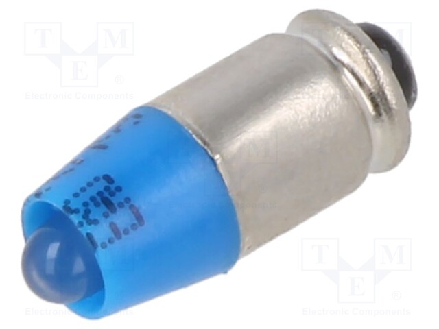 LED lamp; blue; S5,7s; 24VDC; 24VAC; No.of diodes: 1