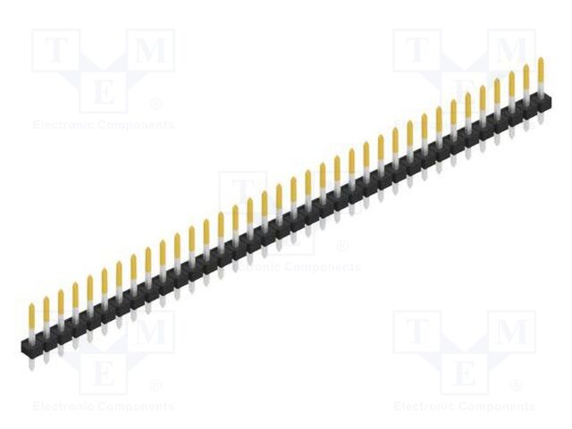 Connector: pin strips; pin header; male; PIN: 36; 2.54mm; THT; 1x36