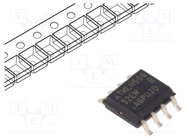 EEPROM memory; I2C; 4kx8bit; 1.7÷3.6V; 1MHz; SO8; serial