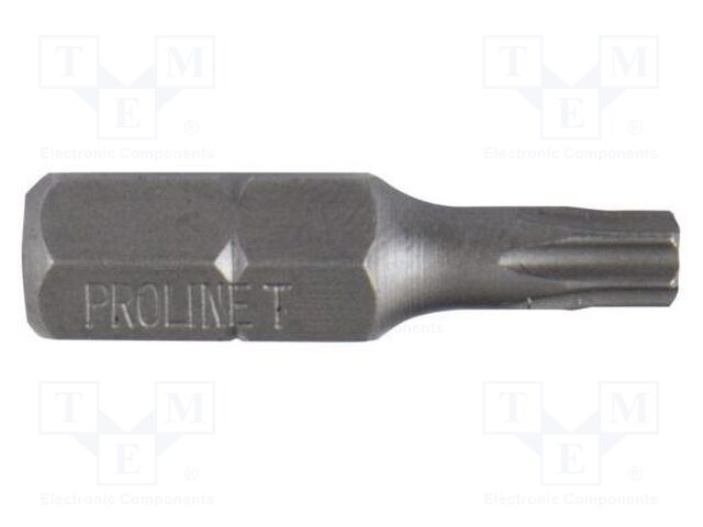 Screwdriver bit; Torx® with protection; T20H; Overall len: 25mm