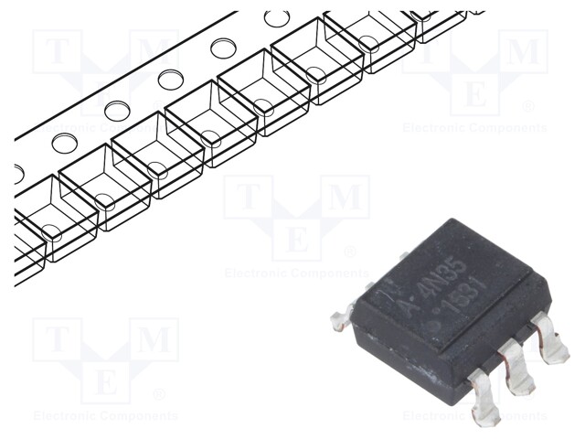 Optocoupler; SMD; Channels: 1; Out: transistor; Uinsul: 3.55kV
