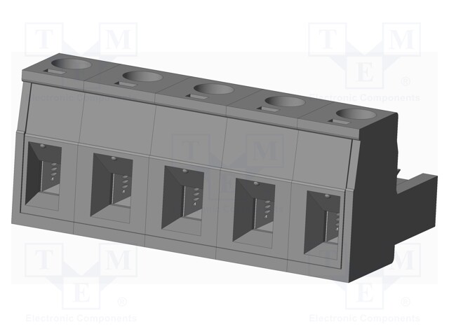 Connector: pluggable terminal block; plug; female; straight; grey