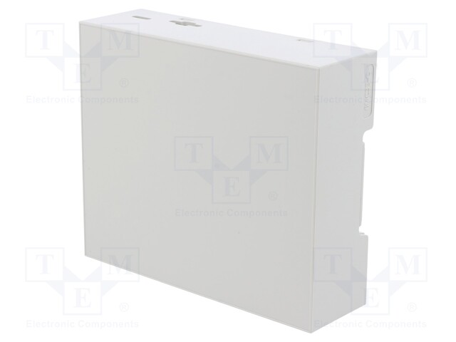 Enclosure: for computer; Raspberry Pi 4 B; ABS; grey; X: 106.2mm