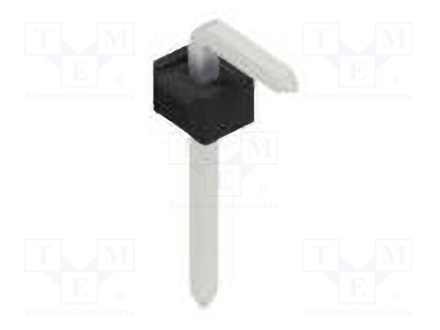 Connector: pin strips; pin header; male; PIN: 1; 2.54mm; THT; 1x1