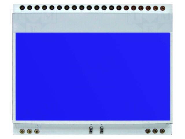 Backlight; Application: EADOGM128; LED; 55x46x3.6mm; blue