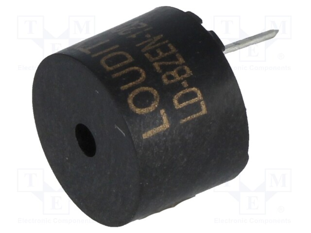 Sound transducer: elektromagnetic alarm; Ø: 12mm; H: 9.9mm; 1.5VDC