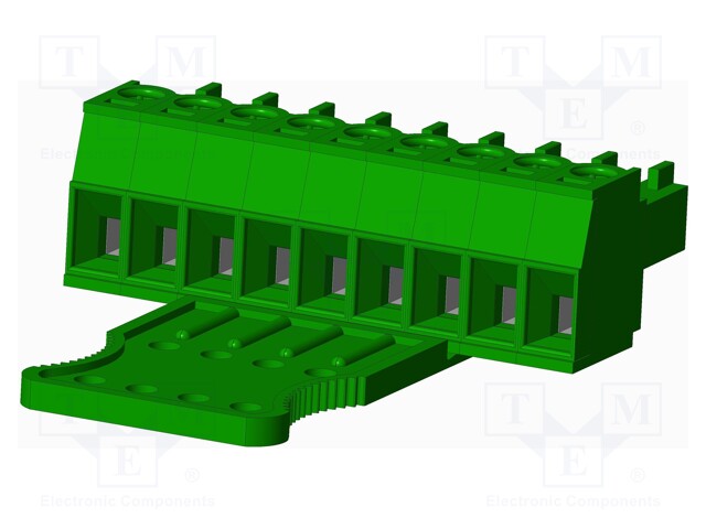 Connector: pluggable terminal block; plug; female; straight; 300V