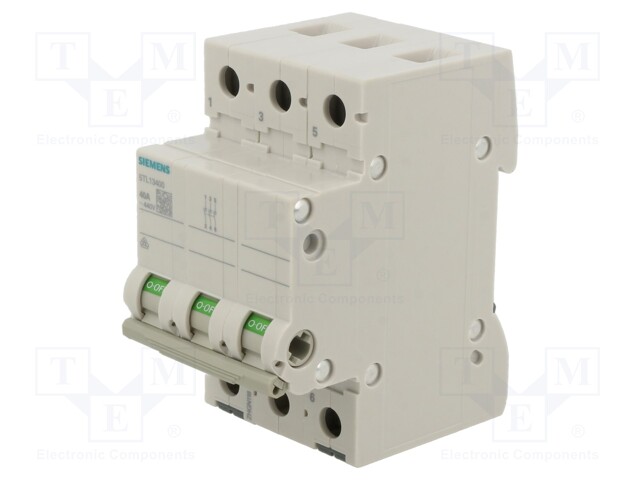 Isolator, 40 A, 440 V, 3 NO Contacts