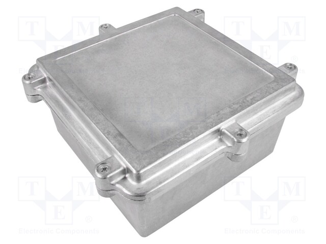 Enclosure: multipurpose; X: 162mm; Y: 162mm; Z: 80mm; aluminium; IP67