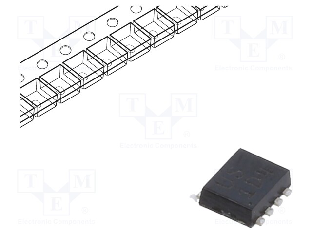 Transistor: N-MOSFET x2; unipolar; 24V; 11A; Idm: 60A; 1.4W; ECH8