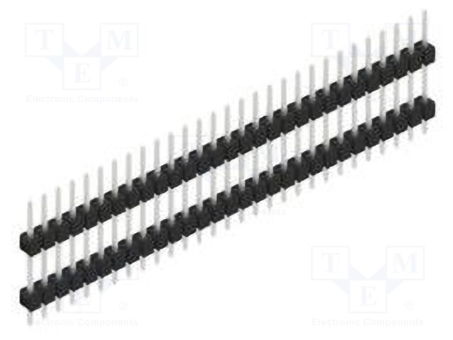 Connector: pin strips; pin header; male; PIN: 29; 2.54mm; THT; 1x29