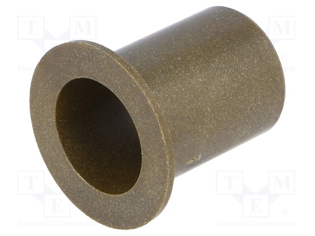 Bearing: sleeve bearing; with flange; Øout: 12mm; Øint: 10mm