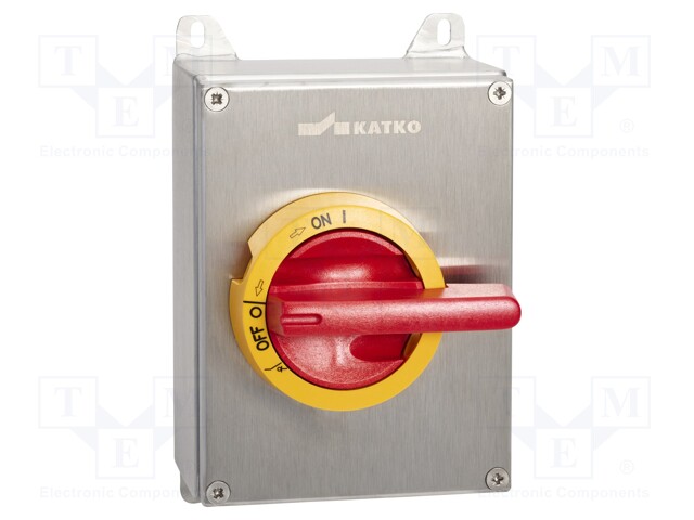 Switch-disconnector; Poles: 3; screw; 40A; IP69K; KER; Colour: grey