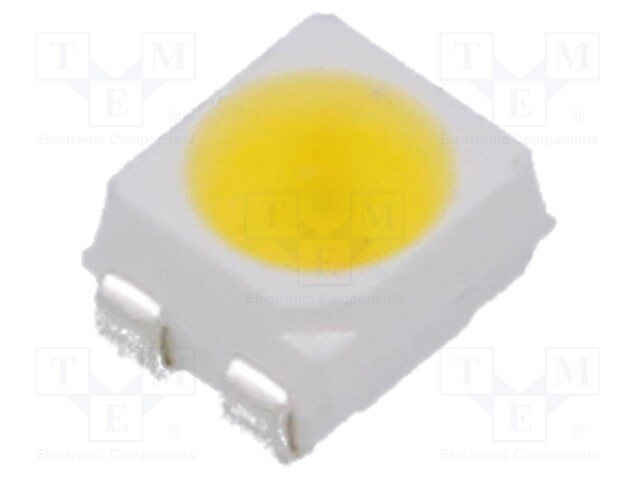 LED; SMD; 3528,PLCC4; white cold; 1400÷2850mcd; 120°; 30mA; 114mW