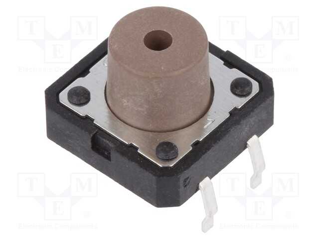 Microswitch TACT; SPST; Pos: 2; 0.05A/12VDC; THT; none; 1.8N; 8.5mm