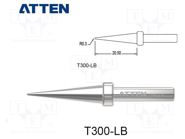 Tip; conical; 0.6mm; for  soldering iron; SP-H090,ST-9003D