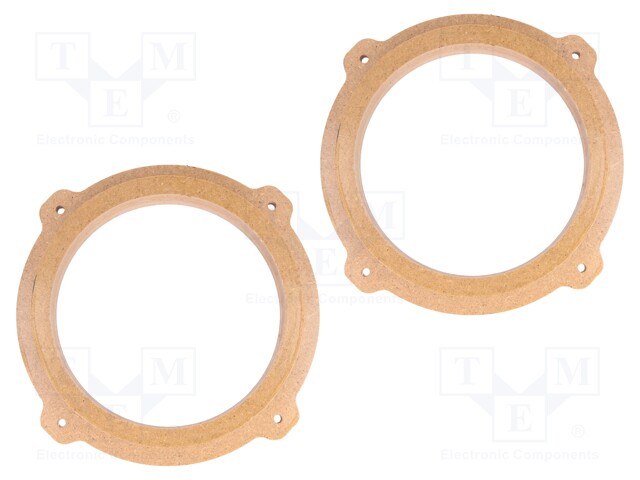 Spacer ring; MDF; 165mm; Hyundai; impregnated,varnished
