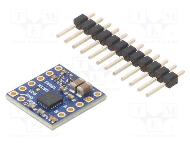 DC-motor driver; 400kHz; I2C; 2.2A; Uin mot: 4.5÷48V; Ch: 1