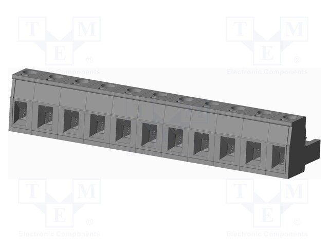 Connector: pluggable terminal block; plug; female; straight; grey