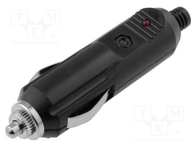 Cigarette lighter plug; 5A; Sup.volt: 12÷24VDC