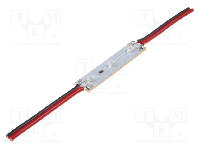 Module: LED; Colour: white warm; 0.24W; 16(typ)lm; 12VDC; 120°