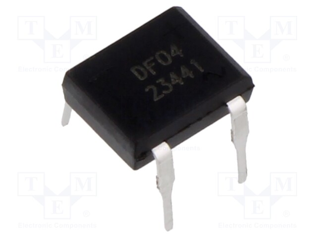 Bridge rectifier: single-phase; Urmax: 400V; If: 1A; Ifsm: 50A; DB-M