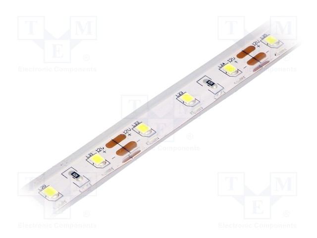LED tape; white cold; LED/m: 60; SMD; 2835; 12V; W: 10mm; 120°; IP68