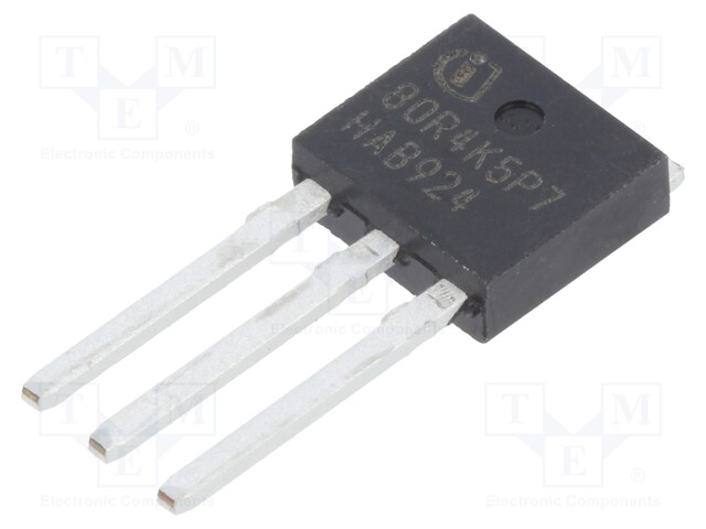 Transistor: N-MOSFET; unipolar; 800V; 1A; Idm: 2.6A; 13W; IPAK