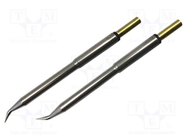 Tip; bent conical; 0.4mm; 413°C; for soldering station; MX-PTZ
