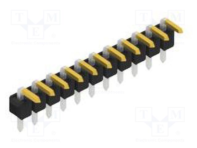 Connector: pin strips; pin header; male; PIN: 11; 2.54mm; THT; 1x11