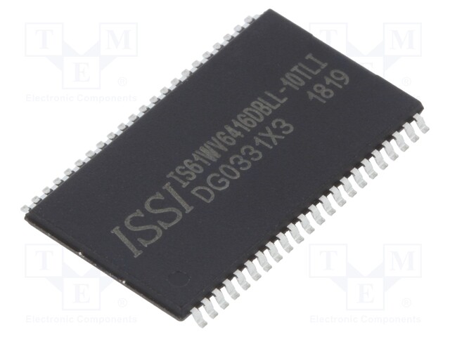 SRAM memory; SRAM; 64kx16bit; 2.4÷3.6V; 10ns; TSOP44; parallel