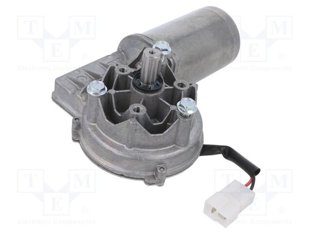 Motor: DC; 24VDC; 45rpm; worm gear; 9Nm; 1.7kg; IP65; Trans: 81: 1; 3A