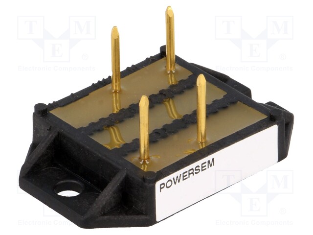 Single-phase bridge rectifier; Urmax: 1.8kV; If: 54A; Ifsm: 300A