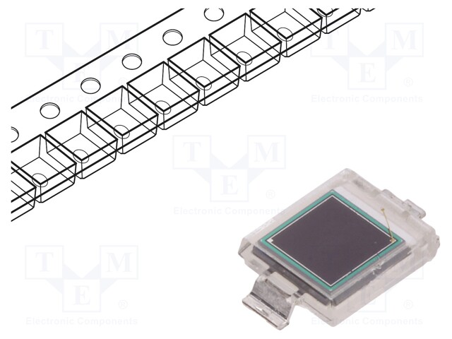 Photodiode; DIL; 850nm; 350-1100nm; 60°; Mounting: SMD; 2nA; 150mW