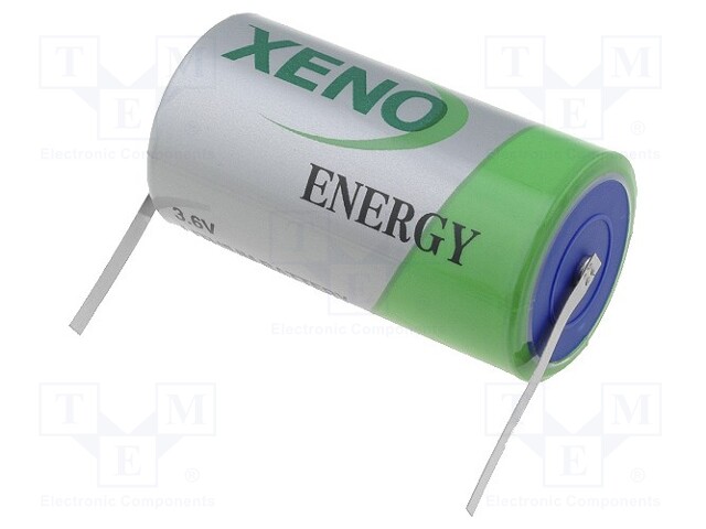 Battery: lithium; 3.6V; C; soldering lugs; Ø25.8x49mm; 8.5Ah