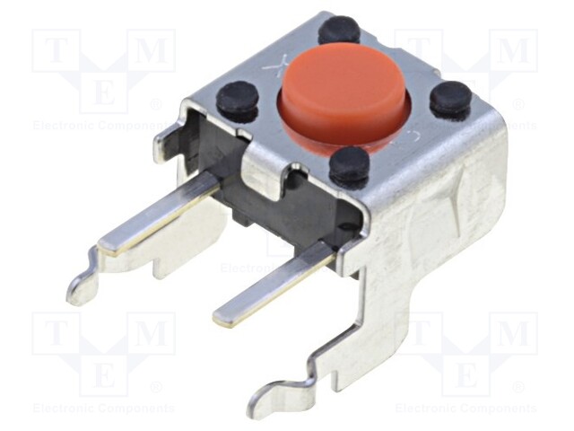 Microswitch TACT; SPST-NO; Pos: 2; 0.05A/24VDC; THT; none; 2.55N