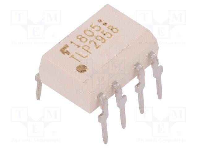 Optocoupler; THT; Channels: 1; Out: Schmitt trigger; 5kV; DIP8F