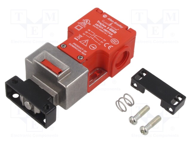 Safety switch: key operated; NC x2 + NO; IP67