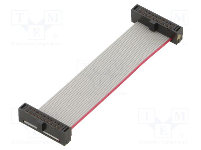 Ribbon cable with IDC connectors; Tape ph: 0.64mm; 55.88mm