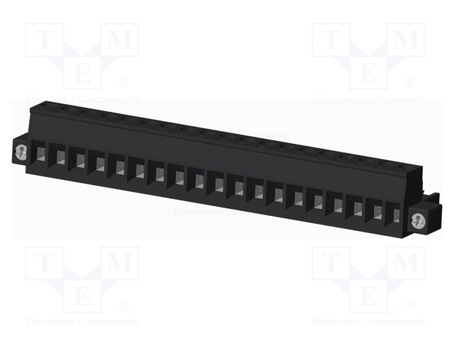 Connector: pluggable terminal block; plug; female; straight; 5mm