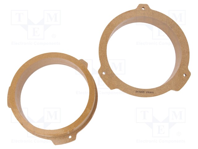 Spacer ring; MDF; 165mm; Suzuki; impregnated,varnished