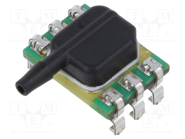 Sensor: pressure; Range: 0÷1 bar; gage; Output conf: I2C; Case: SMD