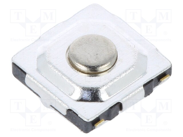 Microswitch TACT; Pos: 2; 0.05A/12VDC; SMT; none; 5.2x5.2mm; 1.5mm