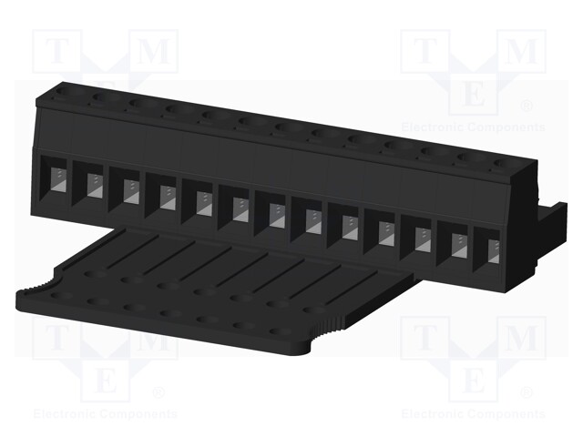 Connector: pluggable terminal block; plug; female; straight; 5mm