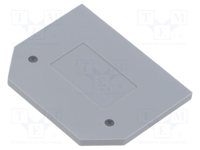 Separating plate; grey