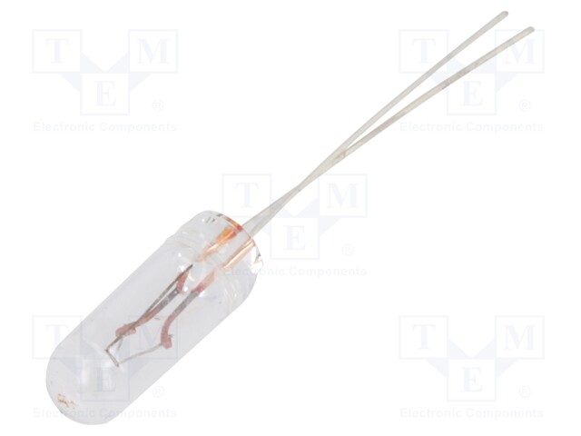 Filament lamp: miniature; 12VDC; 80mA; Bulb: T1 1/4; Ø: 4.2mm