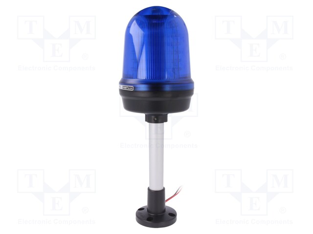 Signaller: lighting; flashing light,continuous light; blue; IP65